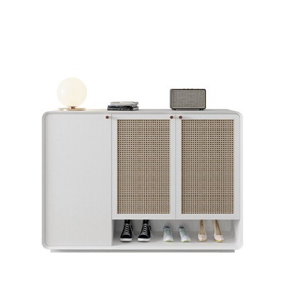 خزانة أحذية الروطان